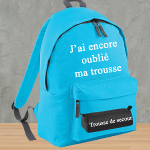 Sac a dos "J'ai oublié"