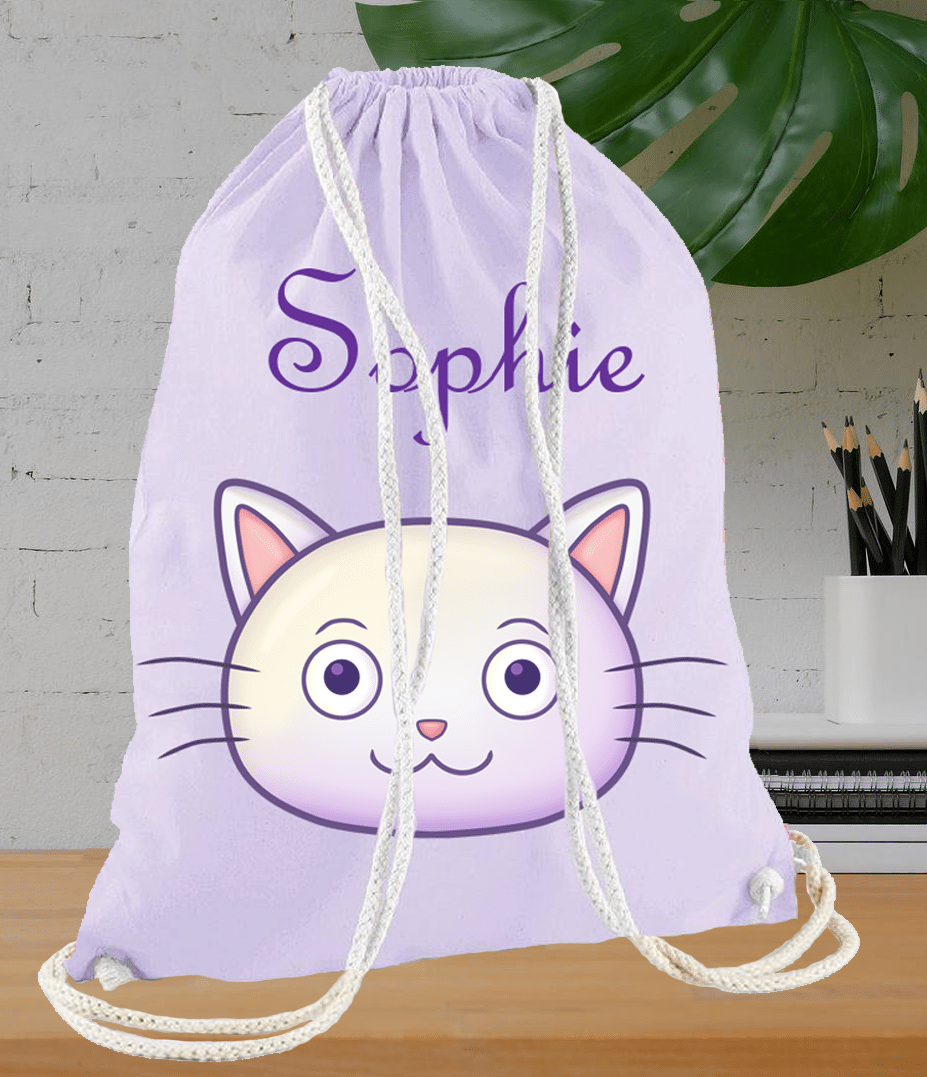 sac ficelle chat