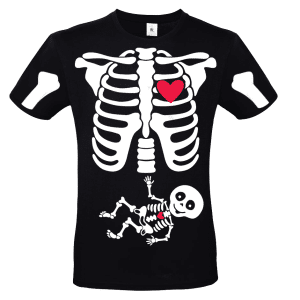 T-Shirt Squelette bébé