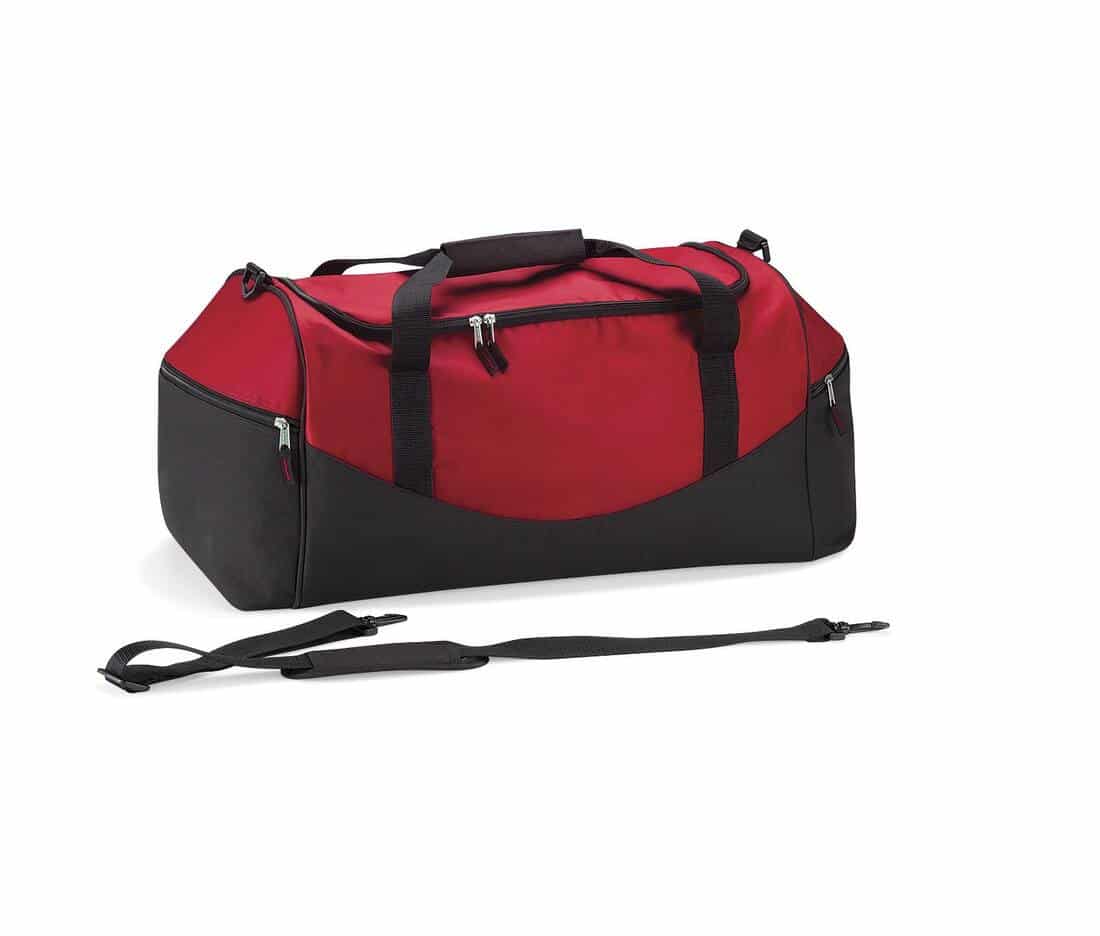 sac de sport CLUB noir/rouge