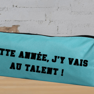 trousse "cette année j'y vais au talent", différentes formes et coloris