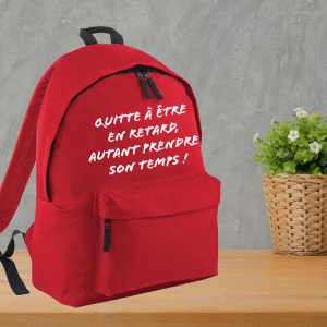 en retard, mais no stress