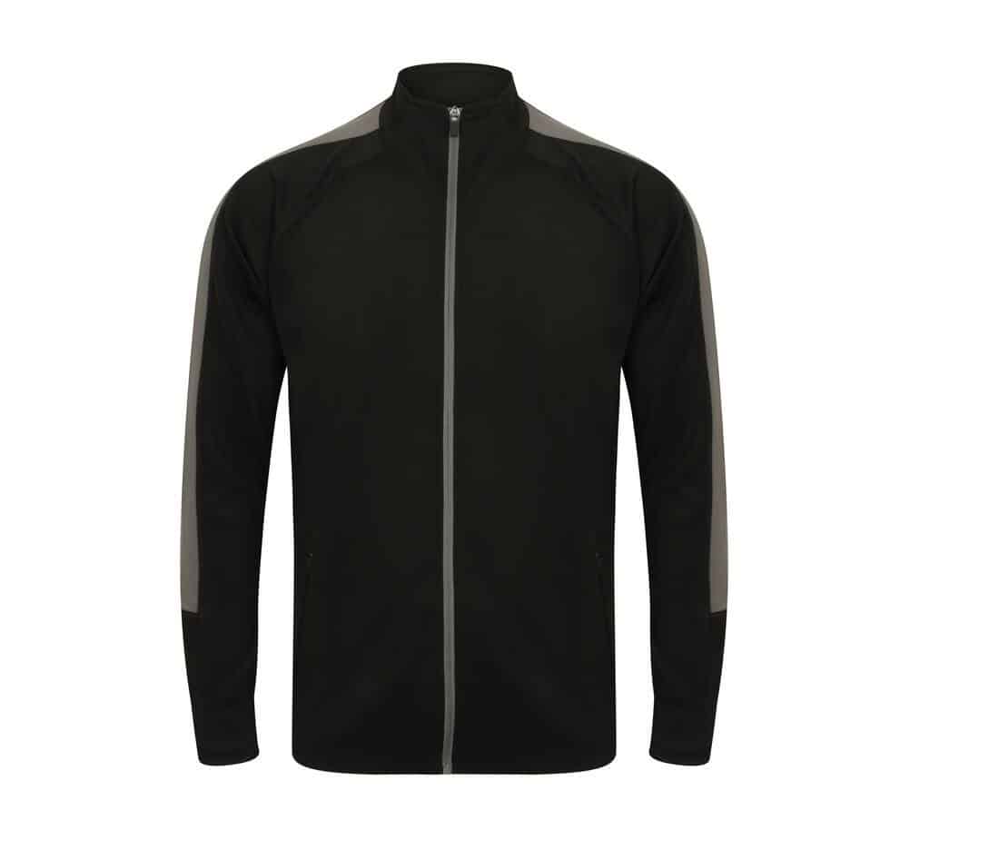 Veste sport CLUB black/grey avant