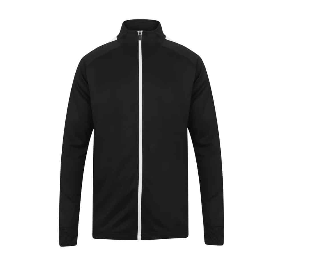 Veste sport CLUB black/white avant