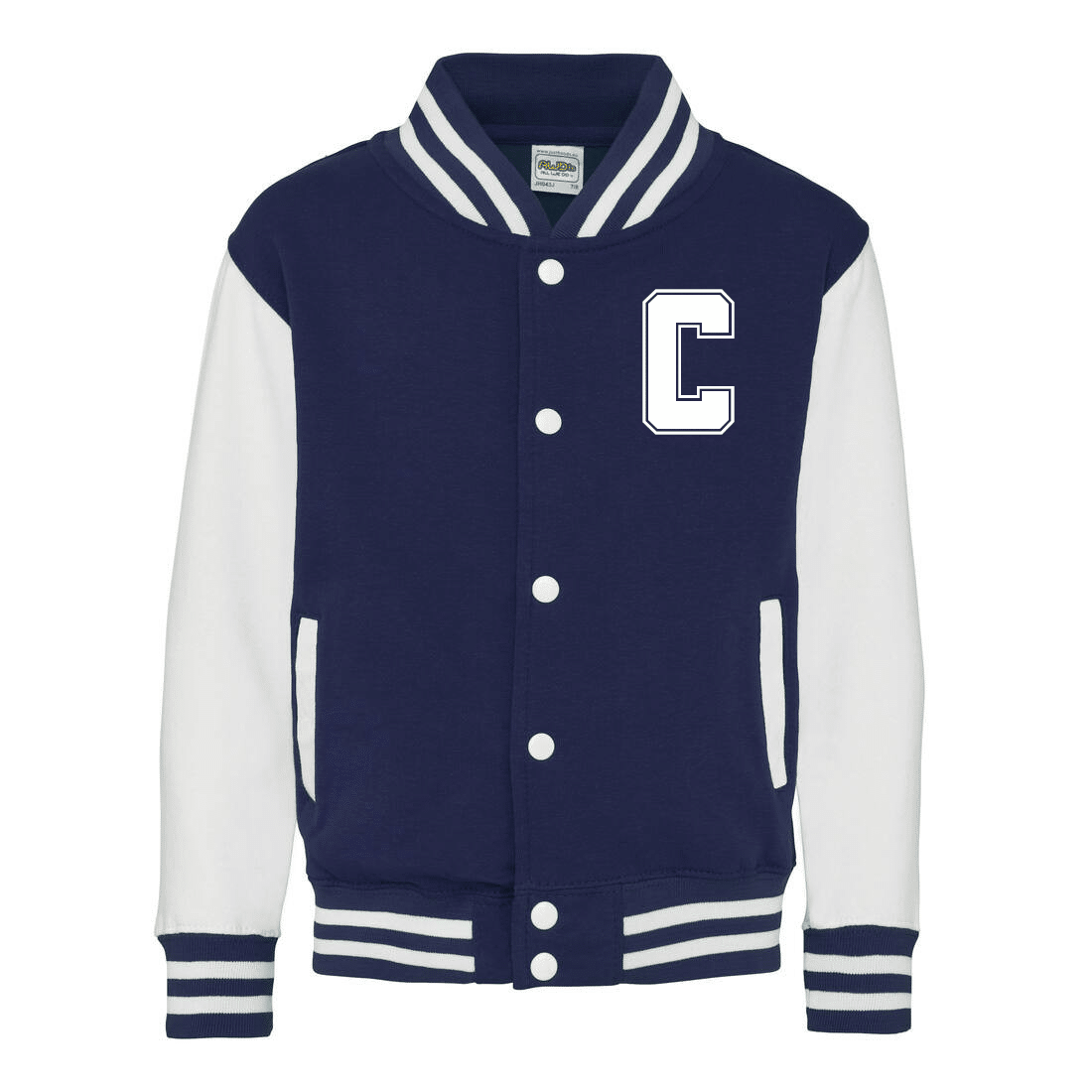 Veste collège CLUB Adulte Couleur White Navy