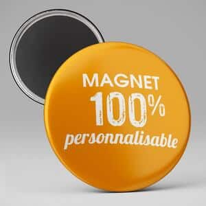 Badge magnétique 100% personnalisable