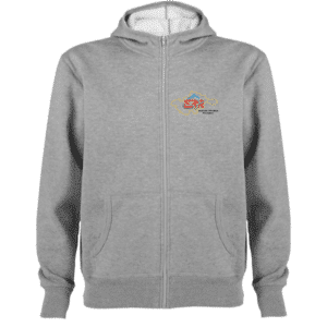 face avant sweat zippé homme impression couleur