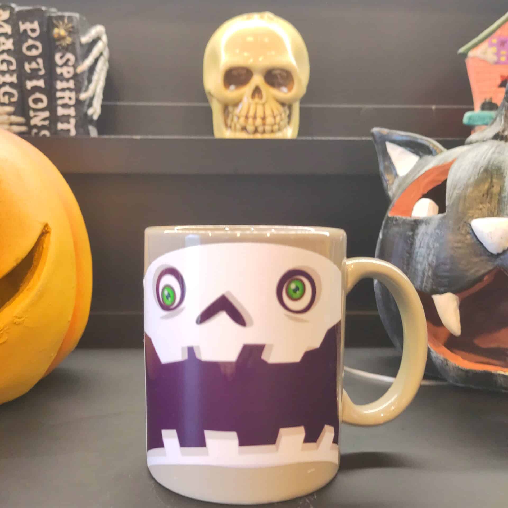 mug Squelette face avant