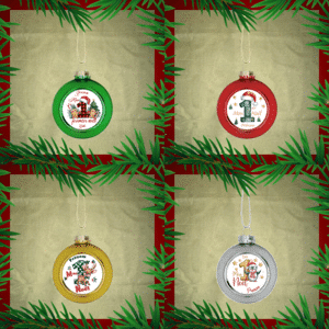 boules 1er noel personnalisées