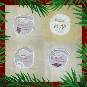 collection bavoir Noël