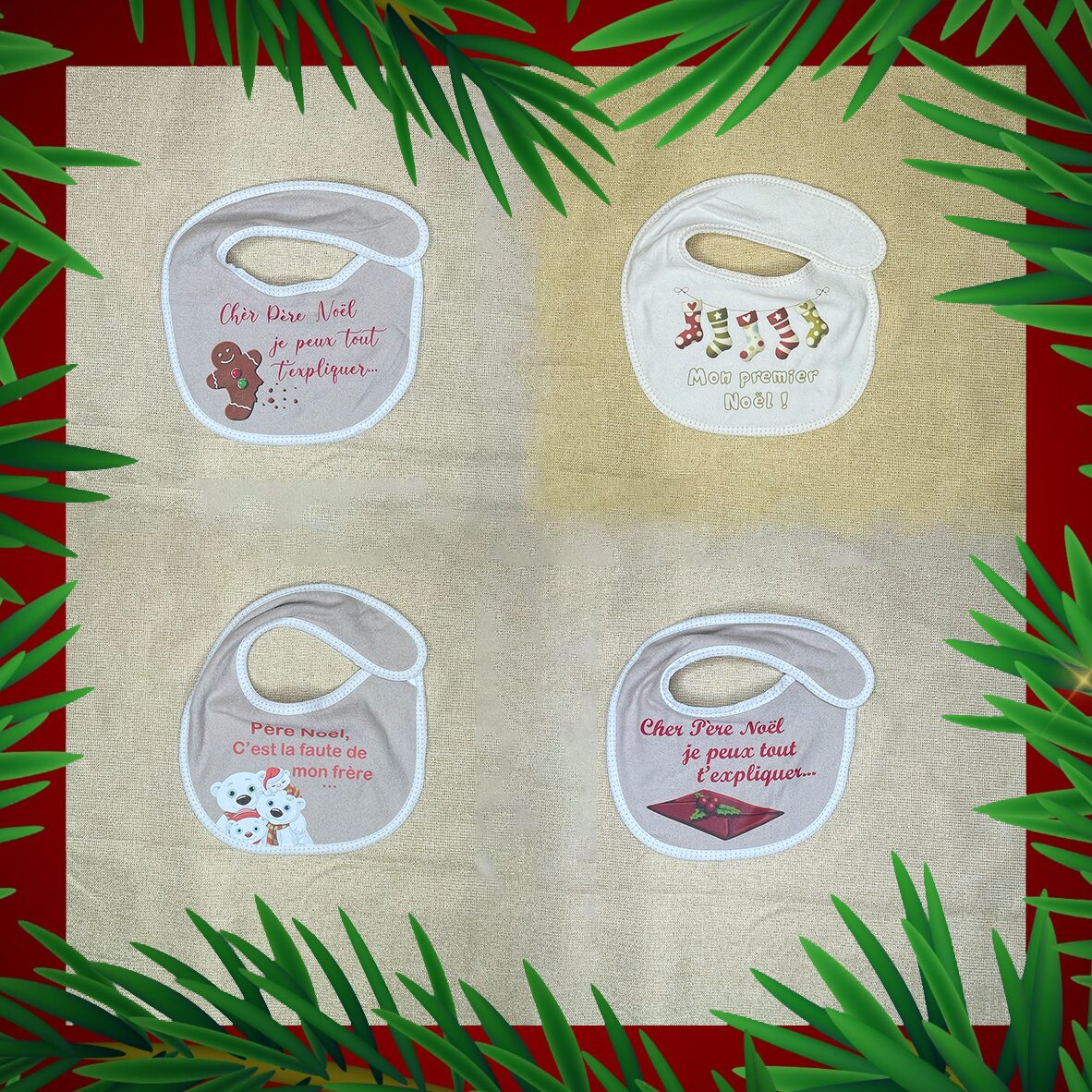 collection bavoir Noël