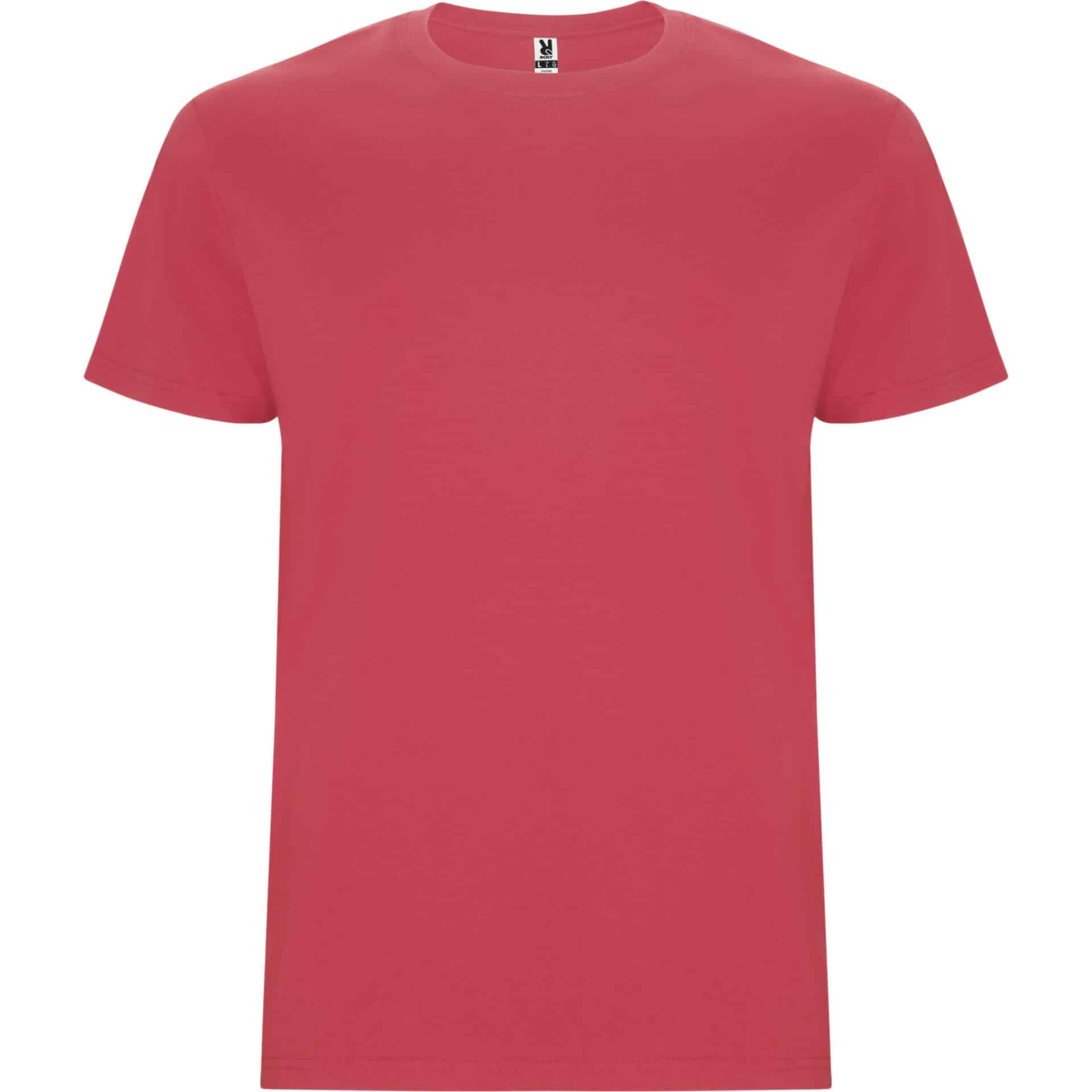 t-shirt stafford homme rouge vif