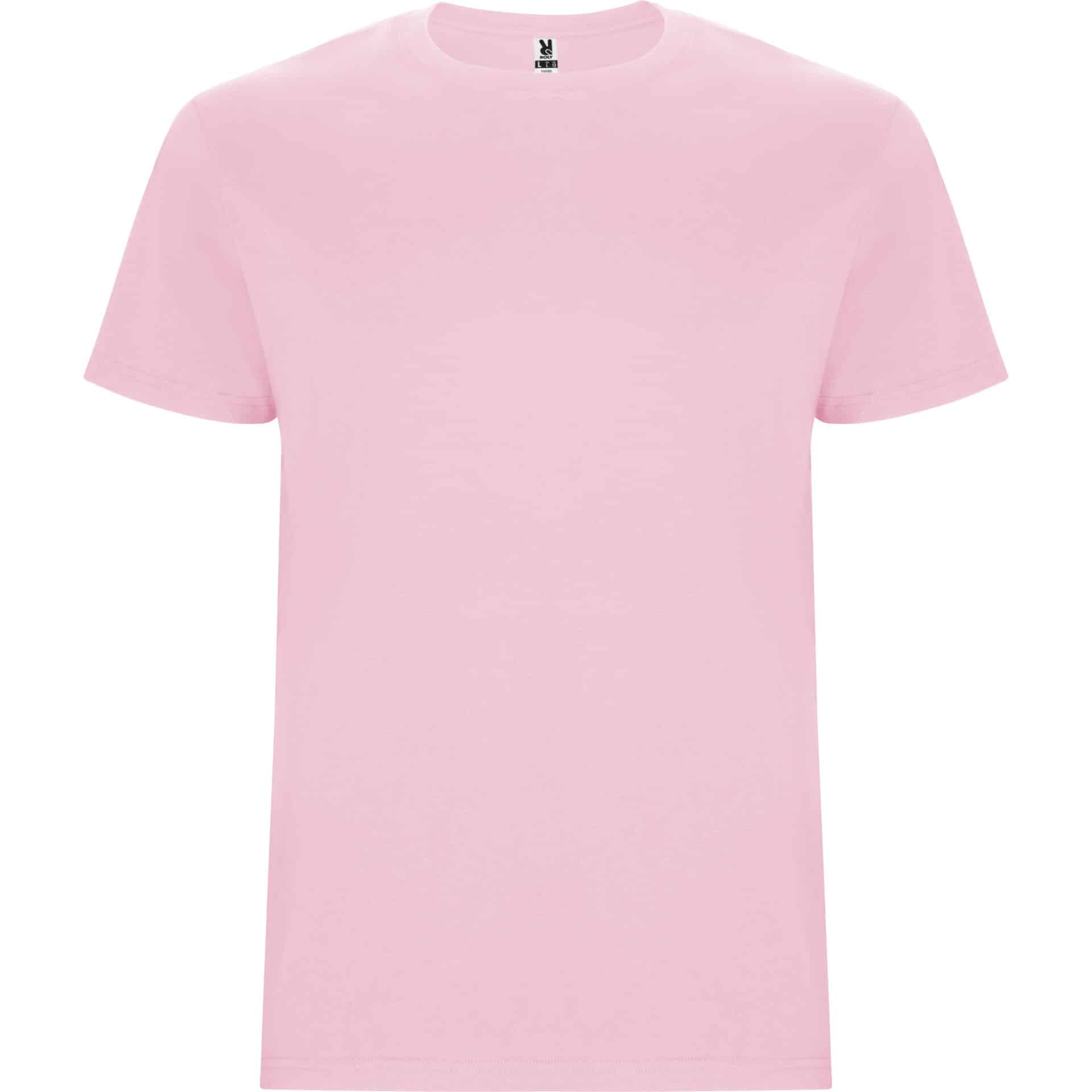 t-shirt stafford homme rose pale